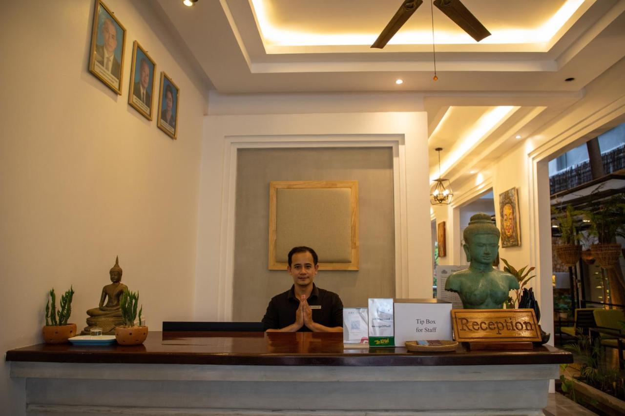 Boutique Indochine D'Angkor Siem Reap Exterior foto