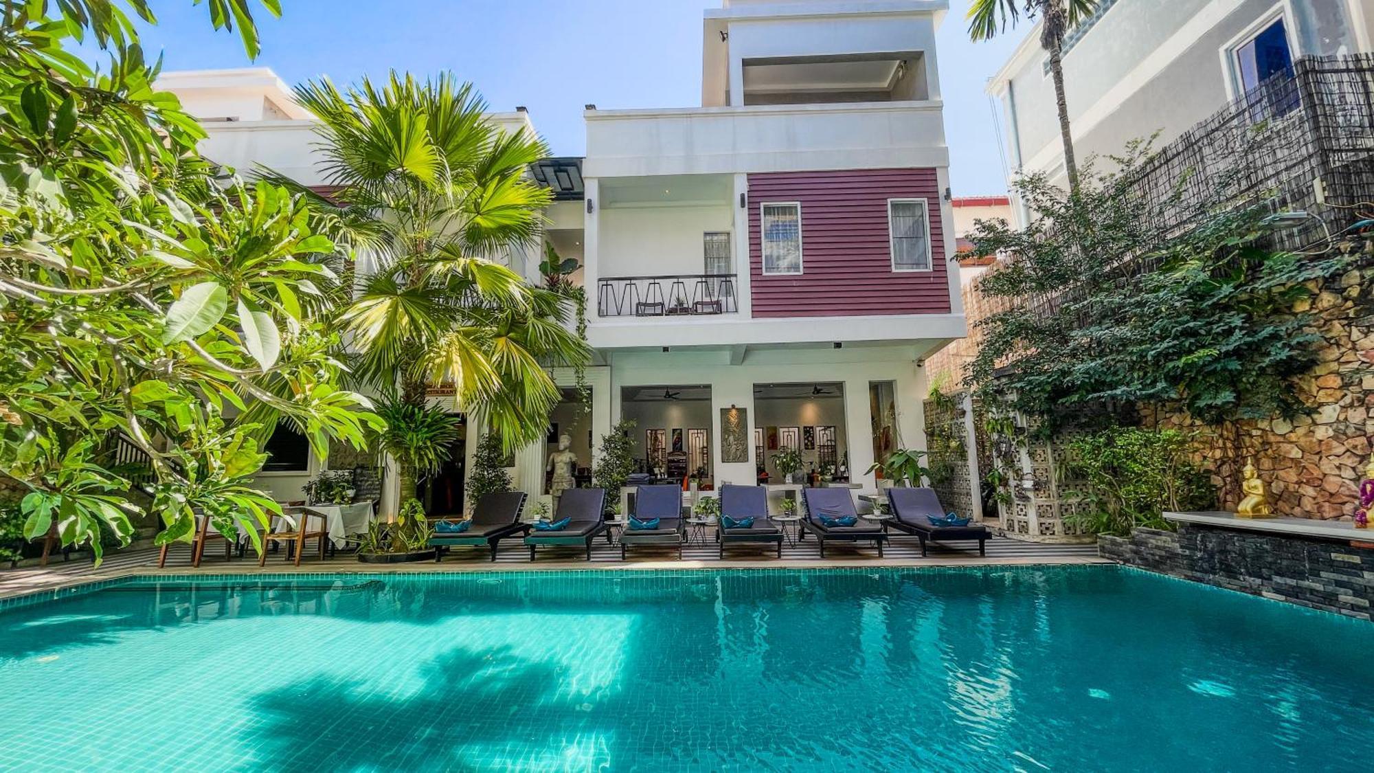 Boutique Indochine D'Angkor Siem Reap Exterior foto