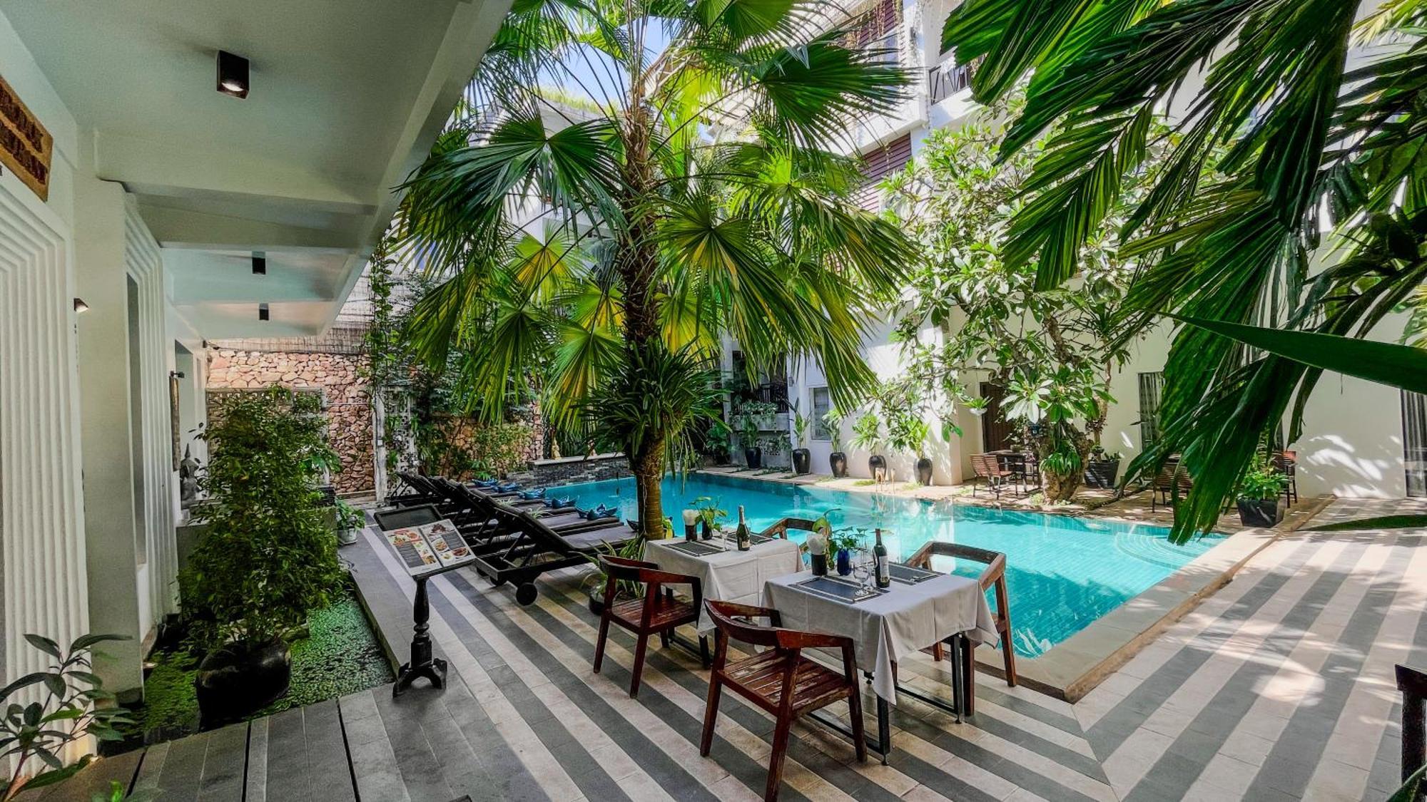 Boutique Indochine D'Angkor Siem Reap Exterior foto