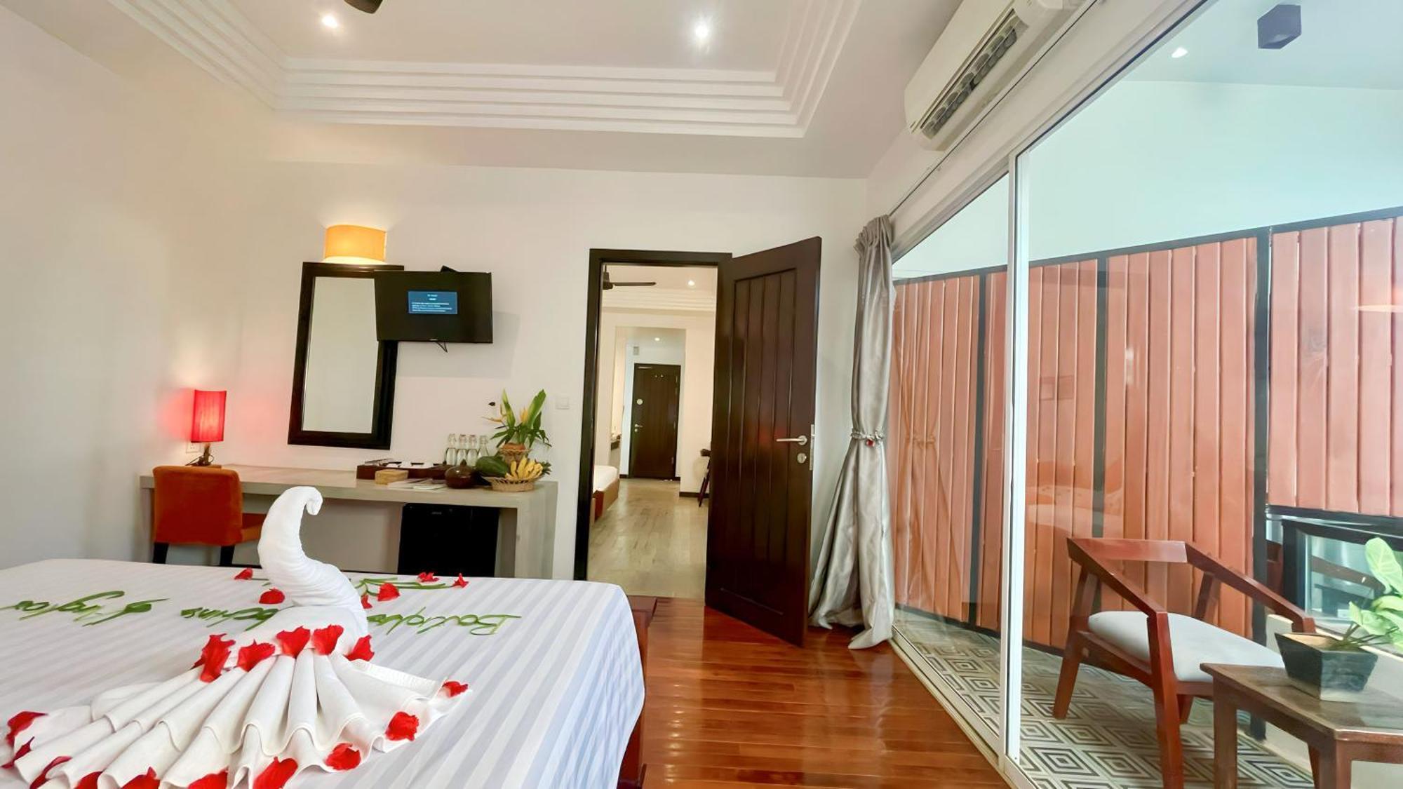 Boutique Indochine D'Angkor Siem Reap Quarto foto