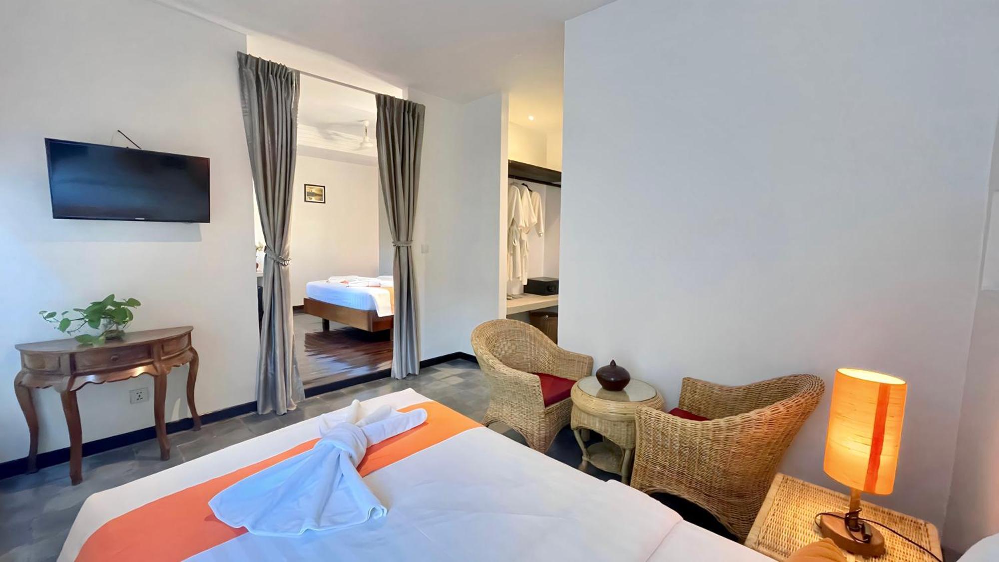 Boutique Indochine D'Angkor Siem Reap Quarto foto