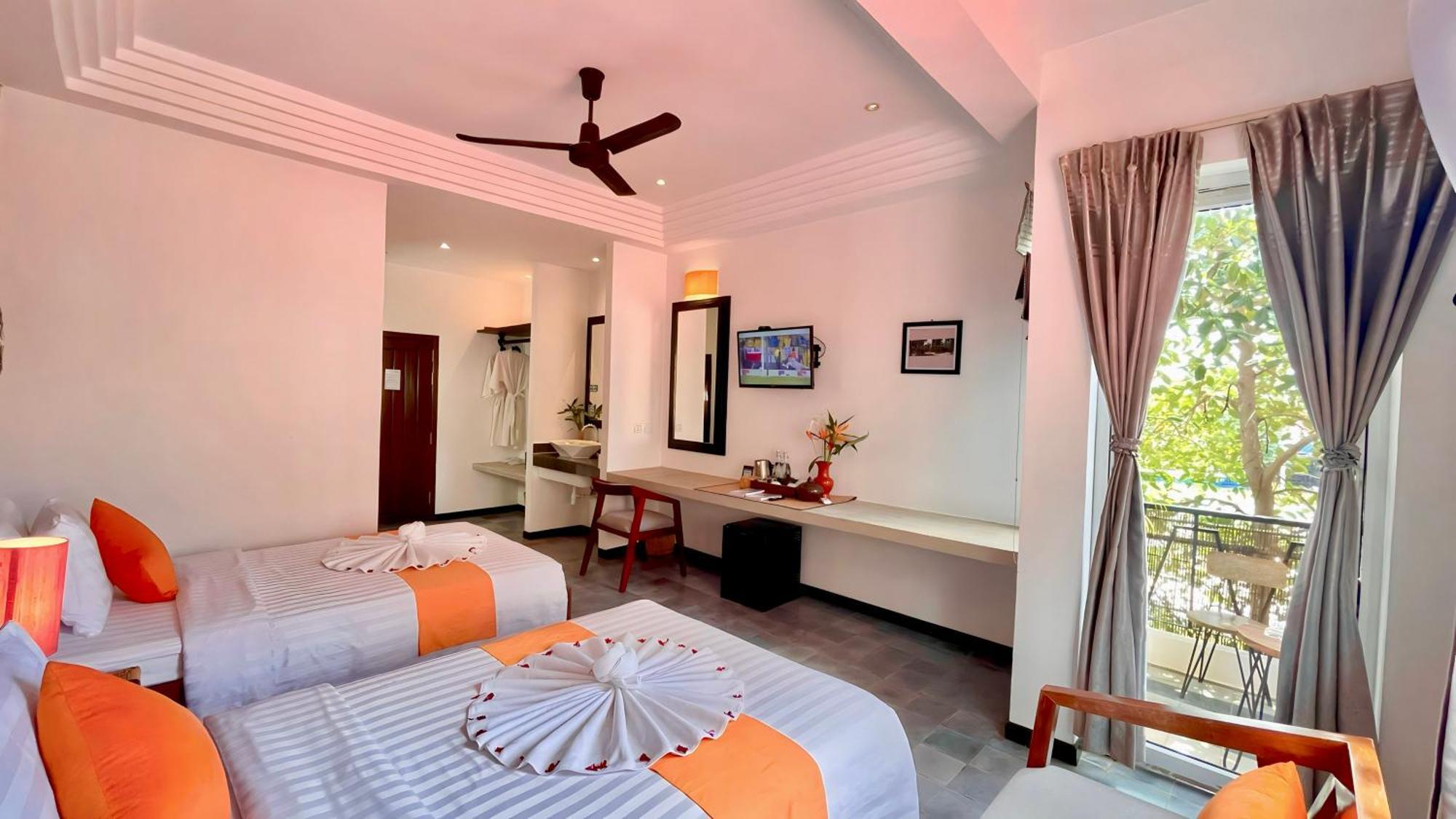Boutique Indochine D'Angkor Siem Reap Quarto foto