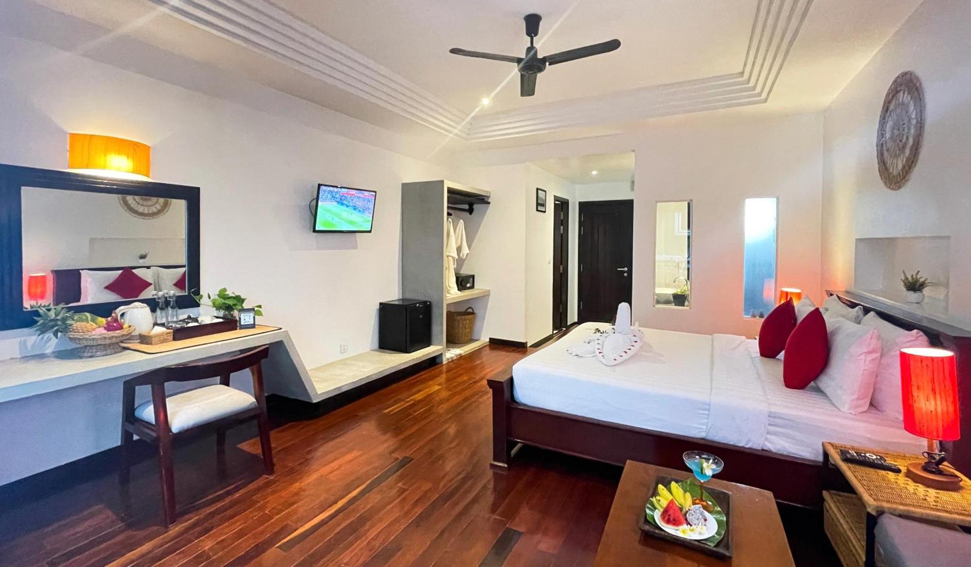 Boutique Indochine D'Angkor Siem Reap Quarto foto