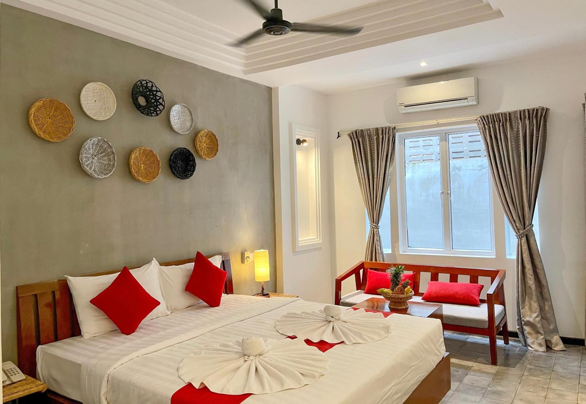 Boutique Indochine D'Angkor Siem Reap Quarto foto