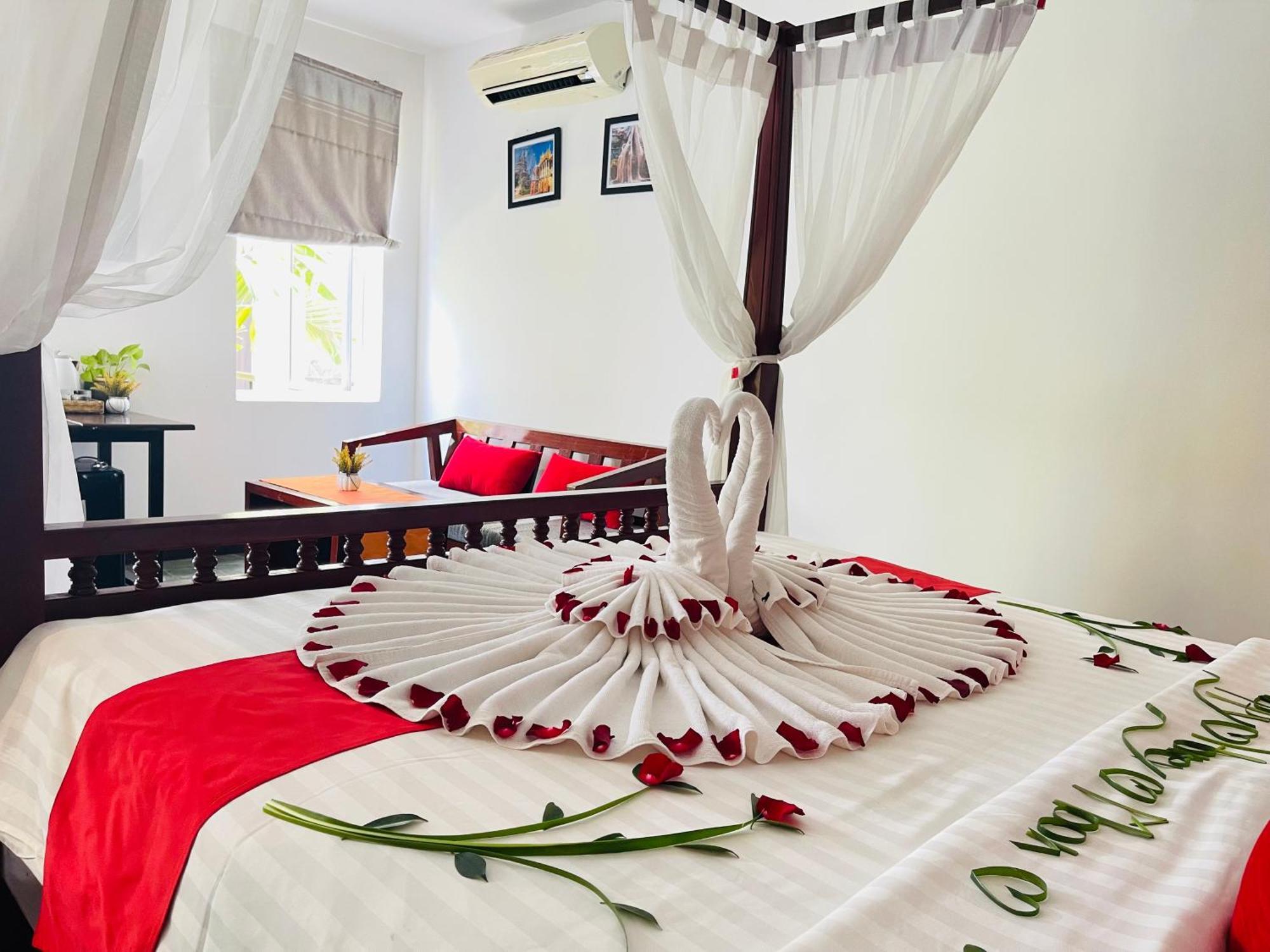 Boutique Indochine D'Angkor Siem Reap Quarto foto